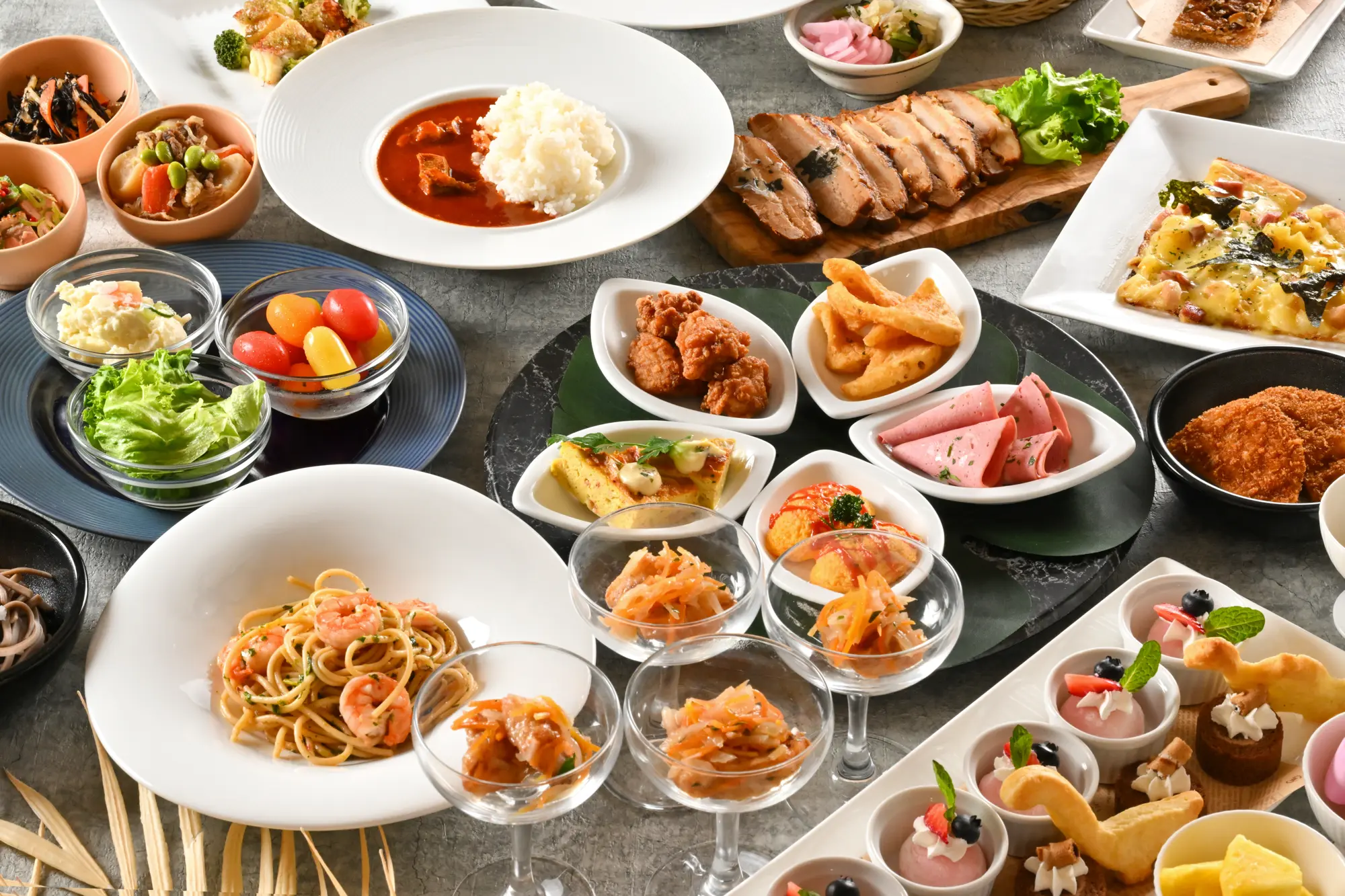 ランチビュッフェ メニュー