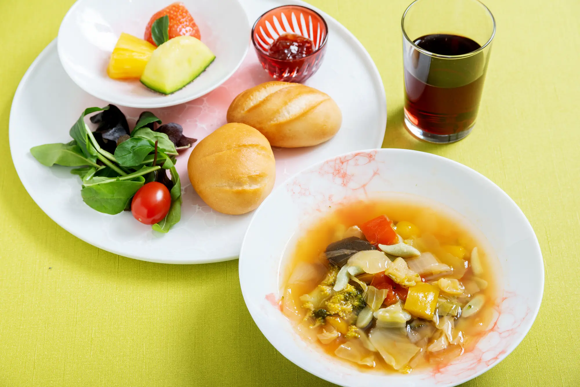 低アレルゲンメニュー 朝食子供